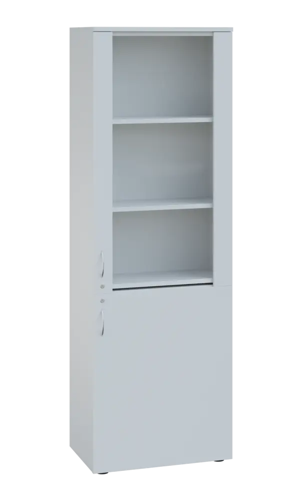 LE - 601 skříň léková prosklená, pravá, bílá